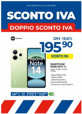 XIAOMI REDMI NOTE 14