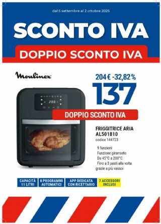FRIGGITRICE ARIA MOULINEX AL501810