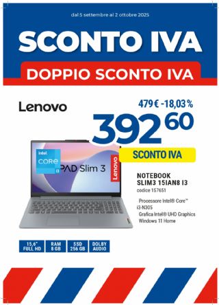 NOTEBOOK LENOVO SLIM 3 15IAN8I3