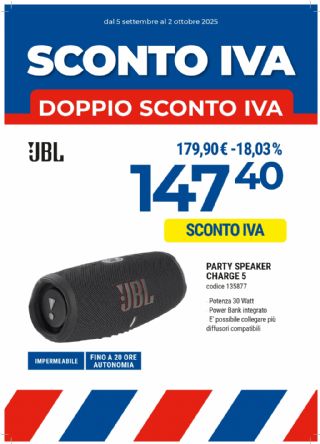 CASSA BLUETOOTH JBL CHARGE 5