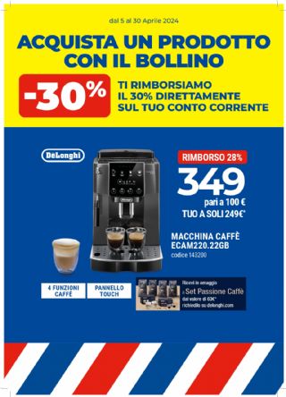 MACCHINA CAFFE DE LONGHI ECAM220.22GB