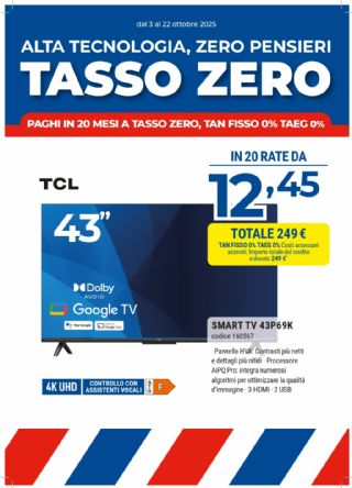 TV TCL 43P69K 43'' 4K