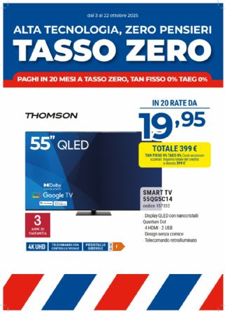 TV THOMPSON 55QG5C14 55'' QLED