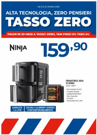 FRIGGITRICE AD ARIA NINJA SL300EU