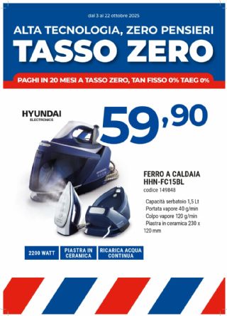 FERRO CALDAIA HYUNDAI HHN-FC15BL