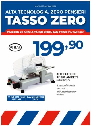 RGV AFFETTATRICE AF200AMDESY