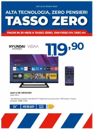 TV HYUNDAI SMART TV 24'' HN-24EVA3HSV