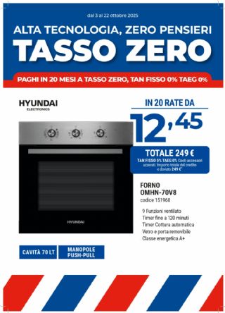 FORNO HYUNDAI OMHN-70V8