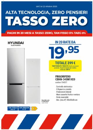 FRIGO HYUNDAI CBHN-34SM1XEO