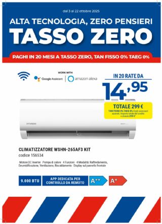 CLIMATIZZATORE HYUNDAI WSHN-265AF3 KIT 9000BTU