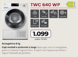 ASCIUGATRICE MIELE TWC 640 WP