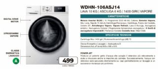 LAVASCIUGA HYUNDAY WDHN-106ASJ14 10KG+6KG