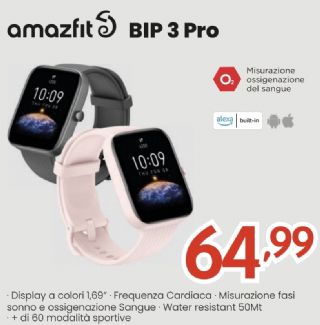 SMARTWATCH AMAZFIT BIP 3 PRO