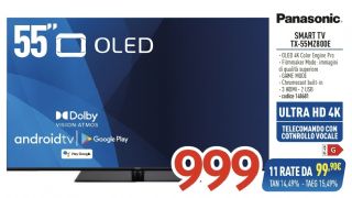 TV PANASONIC OLED TX55MZ800E 55''