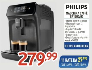 MACCHINA CAFFE PHILIPS EP1200/00