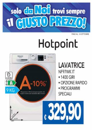 LAVATRICE HOTPOINT-ARISTON NF97WK IT 9KG