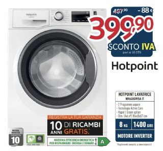 LAVATRICE HOTPOINT-ARISTON NR648GWSA IT 8KG (A)