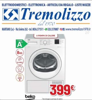 ASCIUGATRICE BEKO 8KG A++