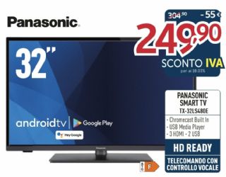 PANASONIC TX-32LS4870E HD 32''