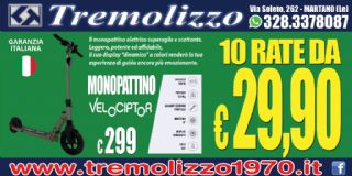 MONOPATTINO VELOCIPTOR SKILL ES 80W