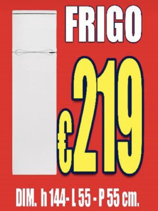 FRIGO 240L A+ DOPPIA PORTA