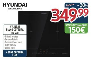 HYUNDAI IHN-460F PIANO COTTURA INDUZIONE