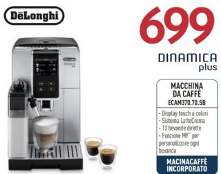 MACCHINA CAFFE' DE LONGHI ECAM370.70.SB