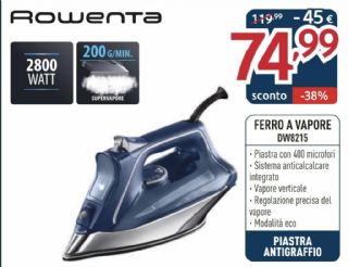 ROWENTA FERRO DA STIRO DW8215