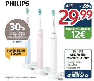 SPAZZOLINO PHILIPS SONICARE 2100 SYSTEM