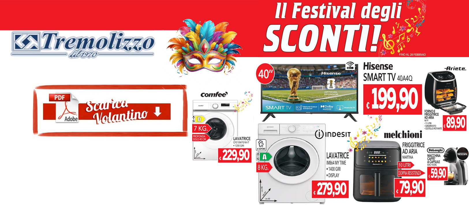 VOLANTINO CANDELORA 2026