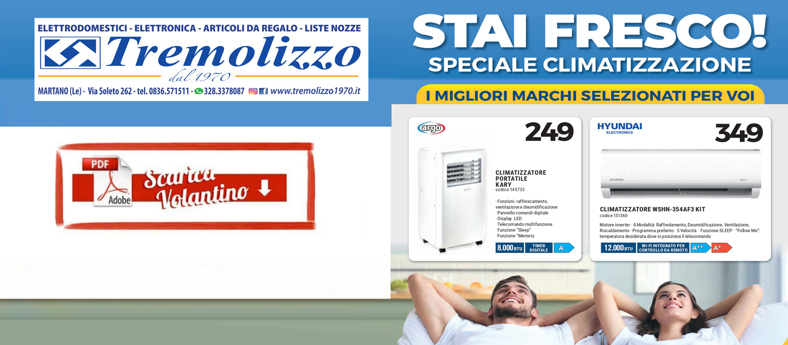 VOLANTINO CLIMA ESTATE 2025