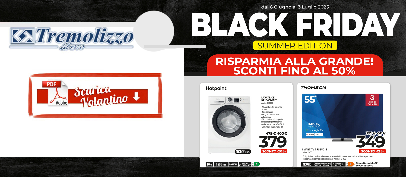 VOLANTINO BLACK ESTIVO 2025